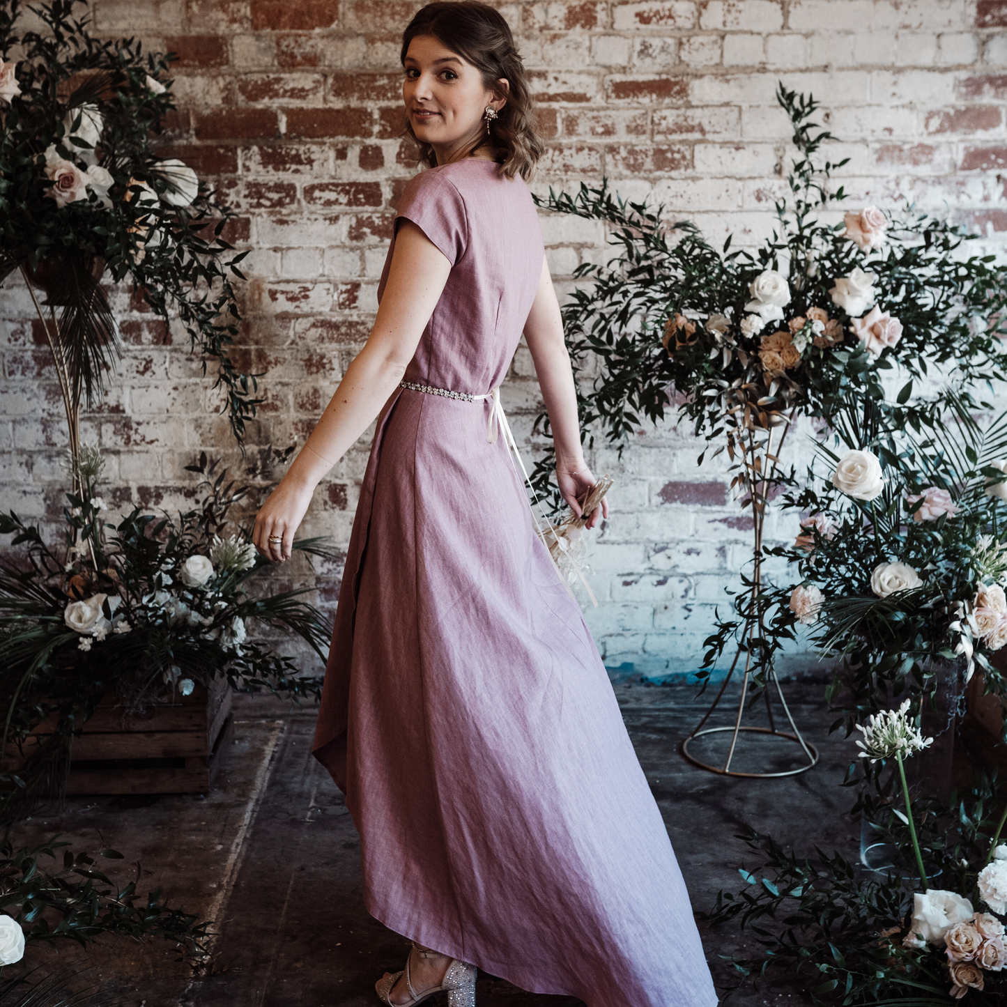 Bridesmaids Wrap Dress