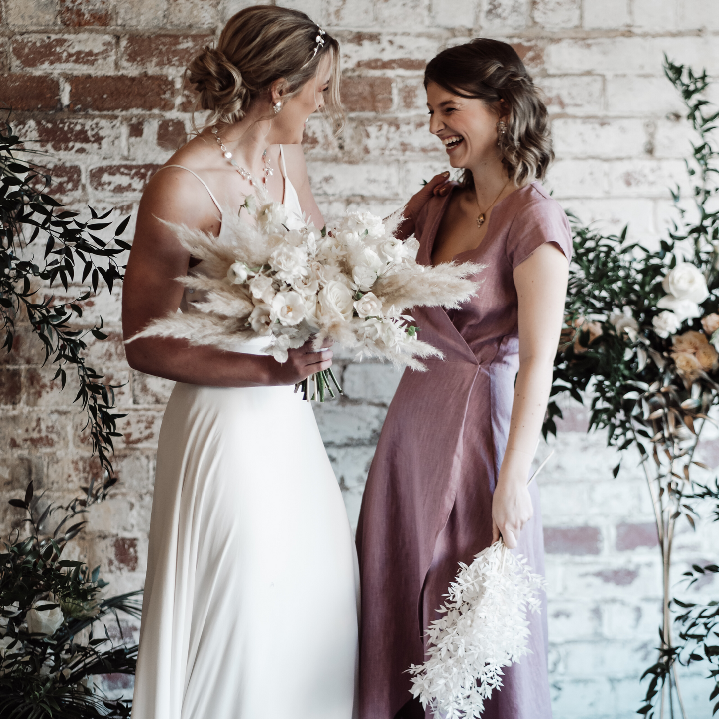 Bridesmaids Wrap Dress