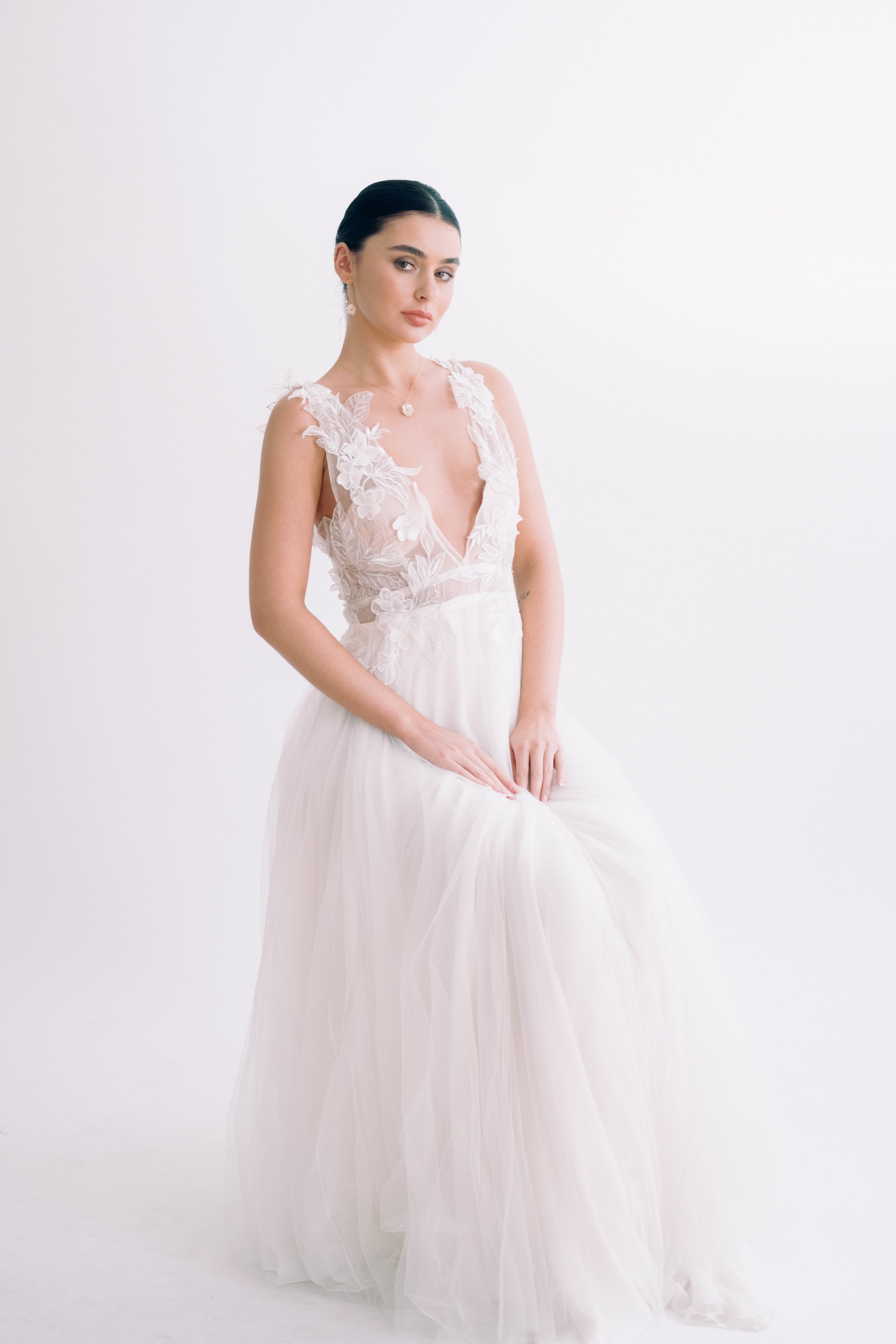 Woodland fairy dress Luna Bride Woodland fairy dress Luna Bride