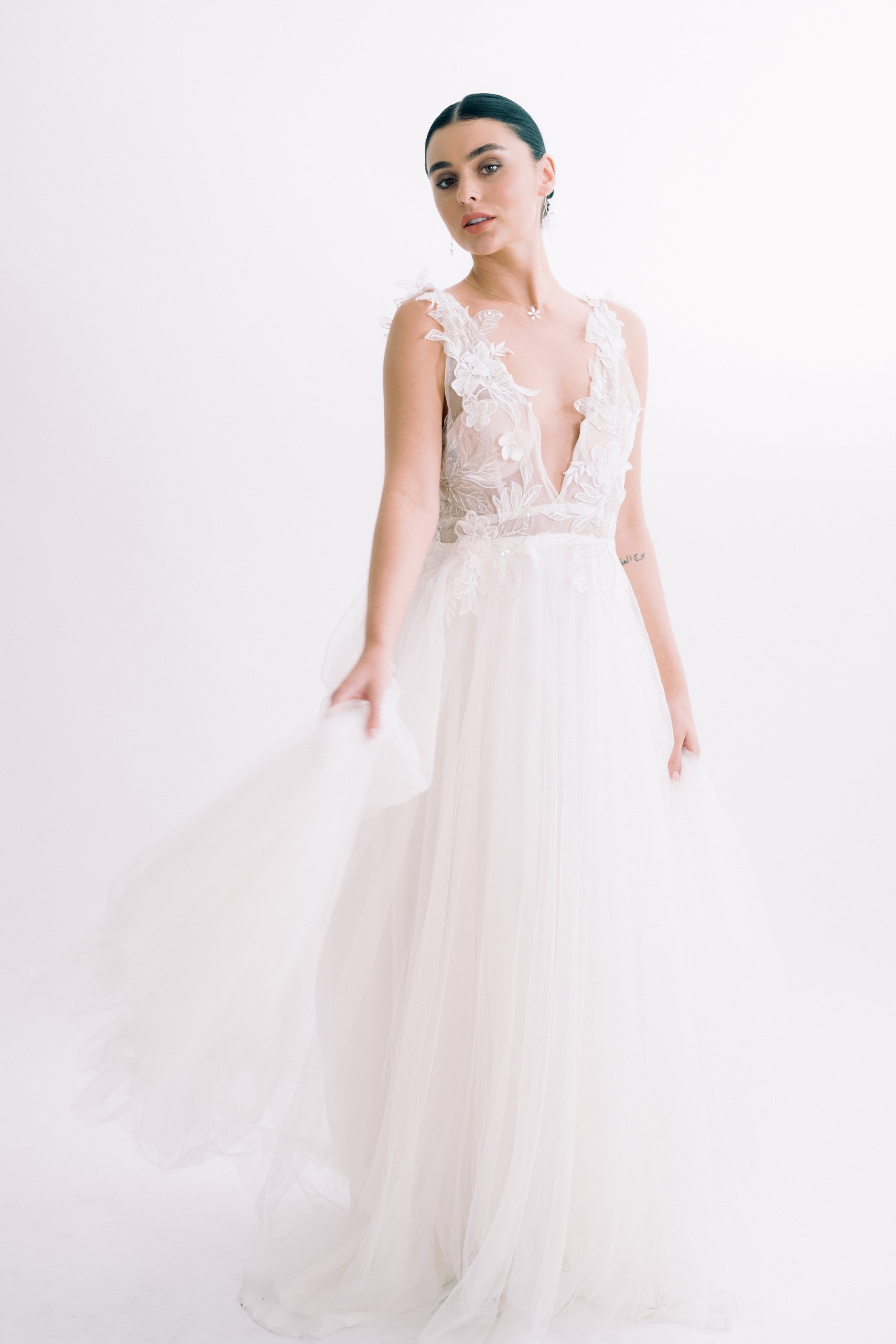 Woodland fairy dress – Luna Bride