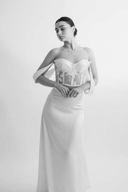 La Luna Two piece gown