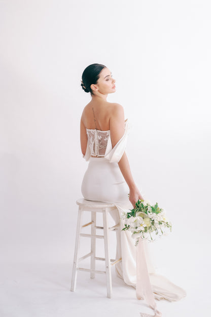La Luna Two piece gown